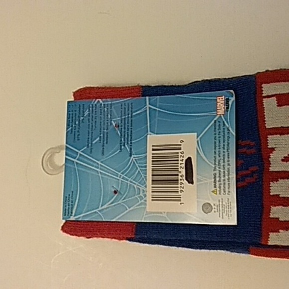 Marvel Spiderman Crew Socks 2 pack New. - Picture 4 of 4